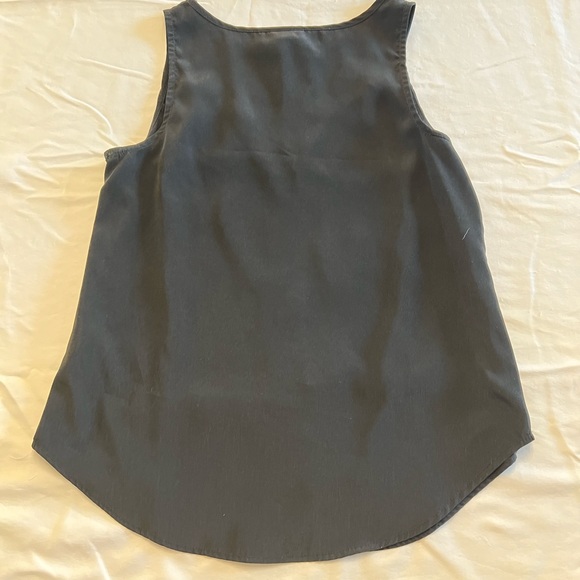 Ladies mixed media tank top - Picture 2 of 6